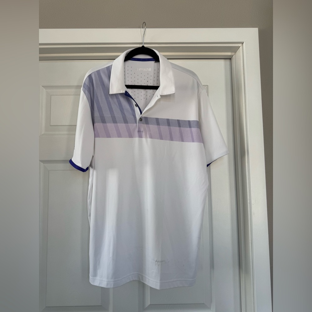 adidas Climalite Golf PoloWhite Polo